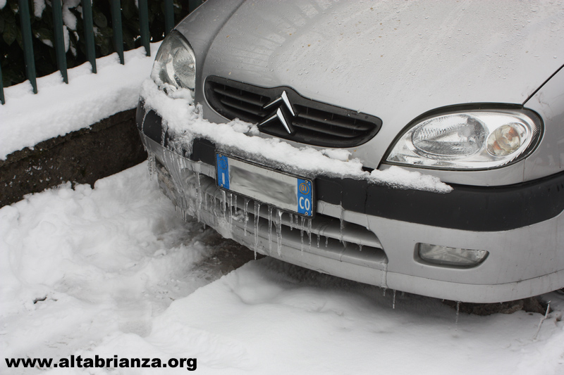 Nevicata del 1-2 Febbraio 2012 a Erba